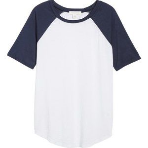 Treasure and Bond Varsity Baseball Tee